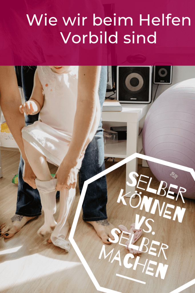 Kinder im Alltag unterstützen, wenn sie danach fragen