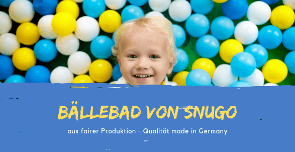 Bällebad von snugo - Spielspaß total made in Germany