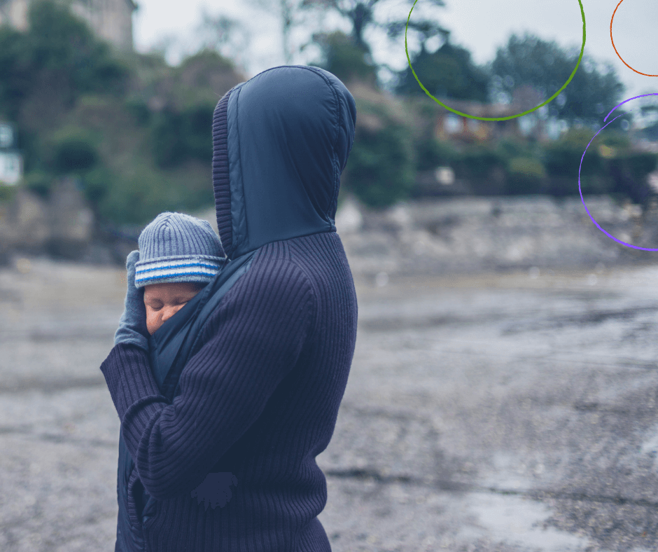 Tragejacke für Babys