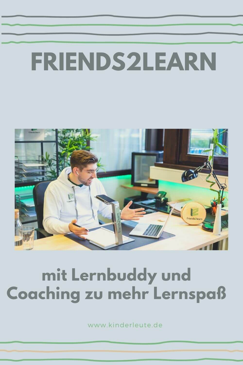Friendslearn friends2learn - mit einem Lernbuddy Spaß am Lernen - Kinderleute